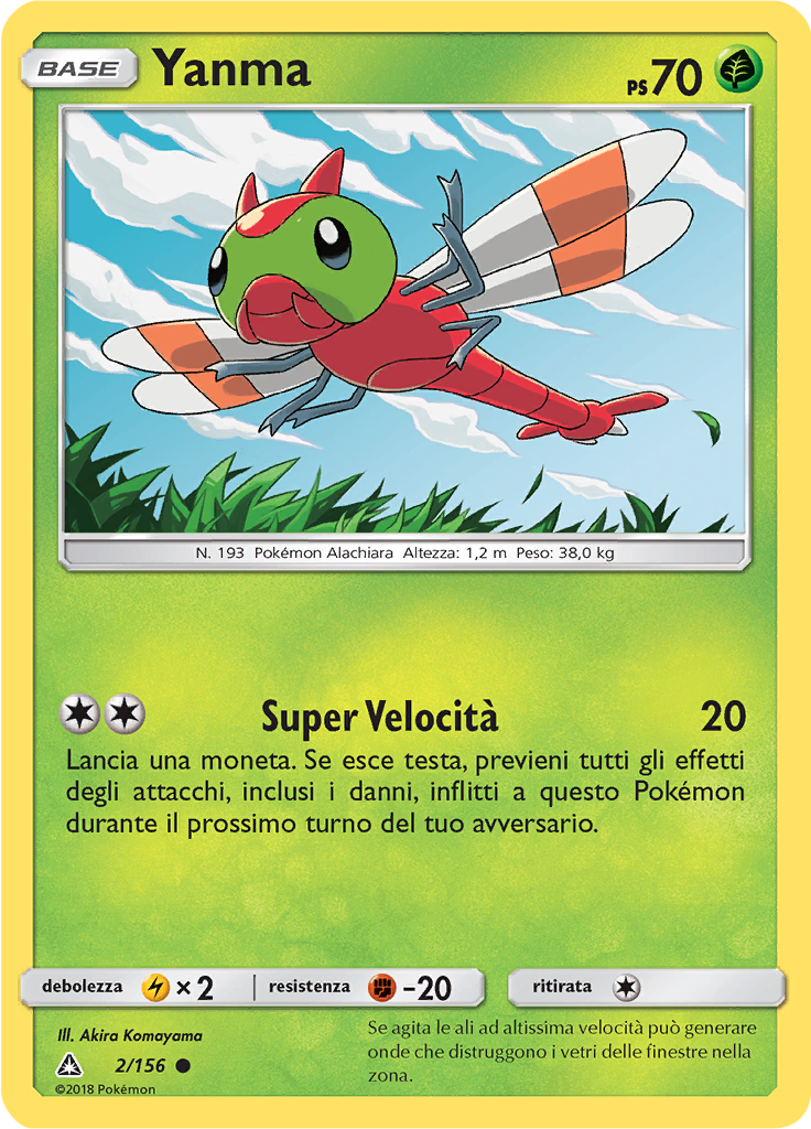 Yanma (Reverse Holo)