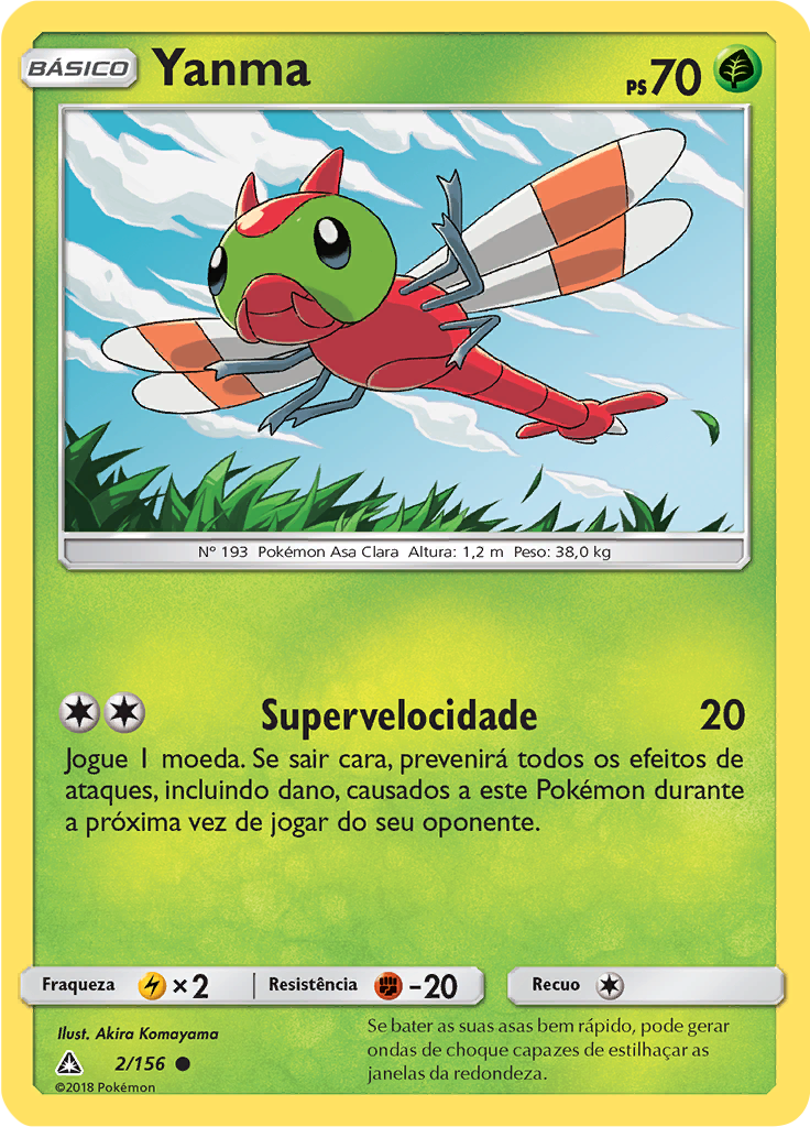 Yanma (Reverse Holo)
