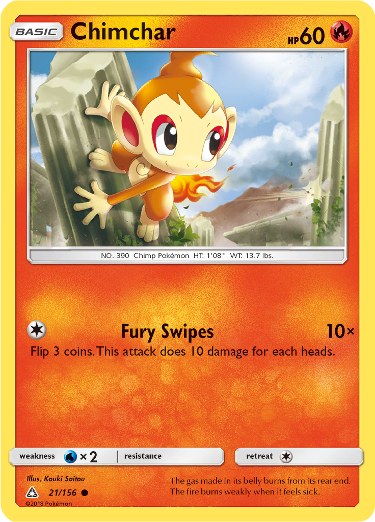 Chimchar (Reverse Holo)