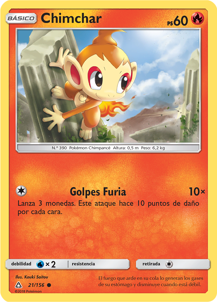 Chimchar (Reverse Holo)