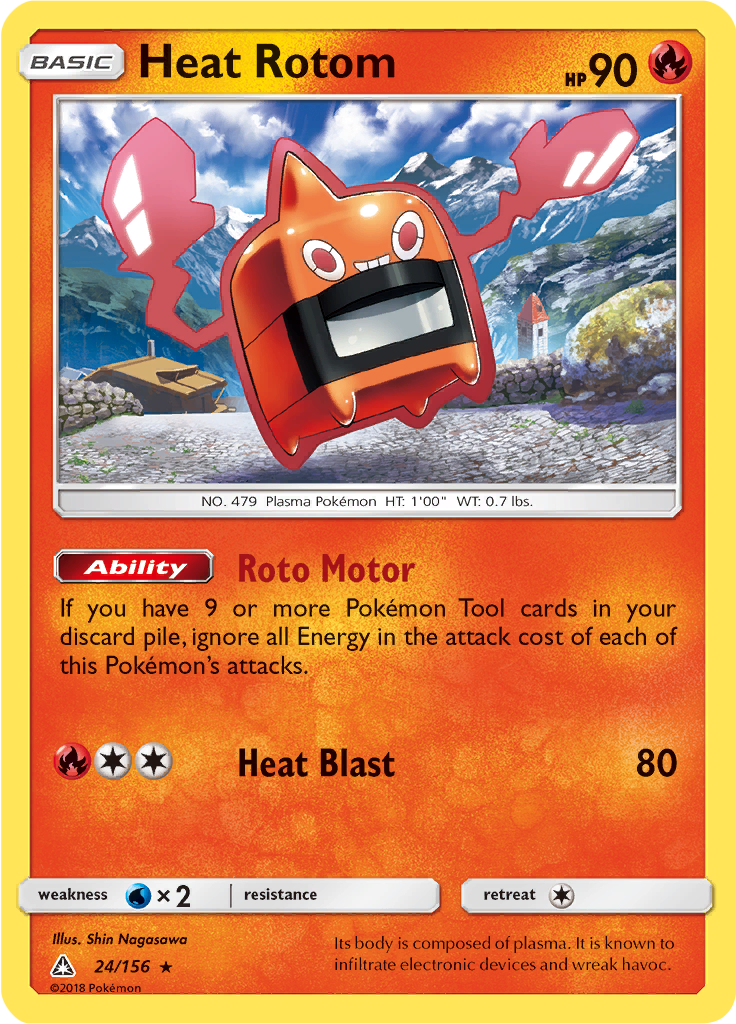 Heat Rotom (Reverse Holo)