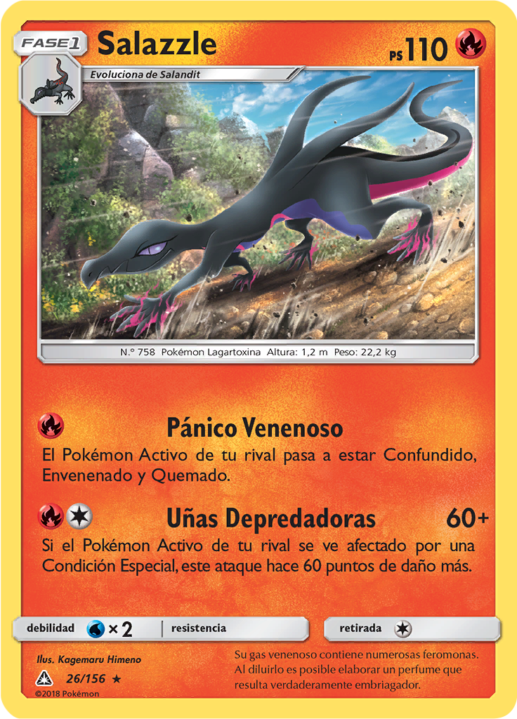 Salazzle (Reverse Holo)