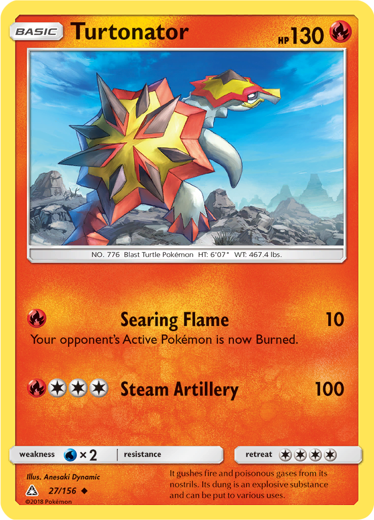 Turtonator (Reverse Holo)