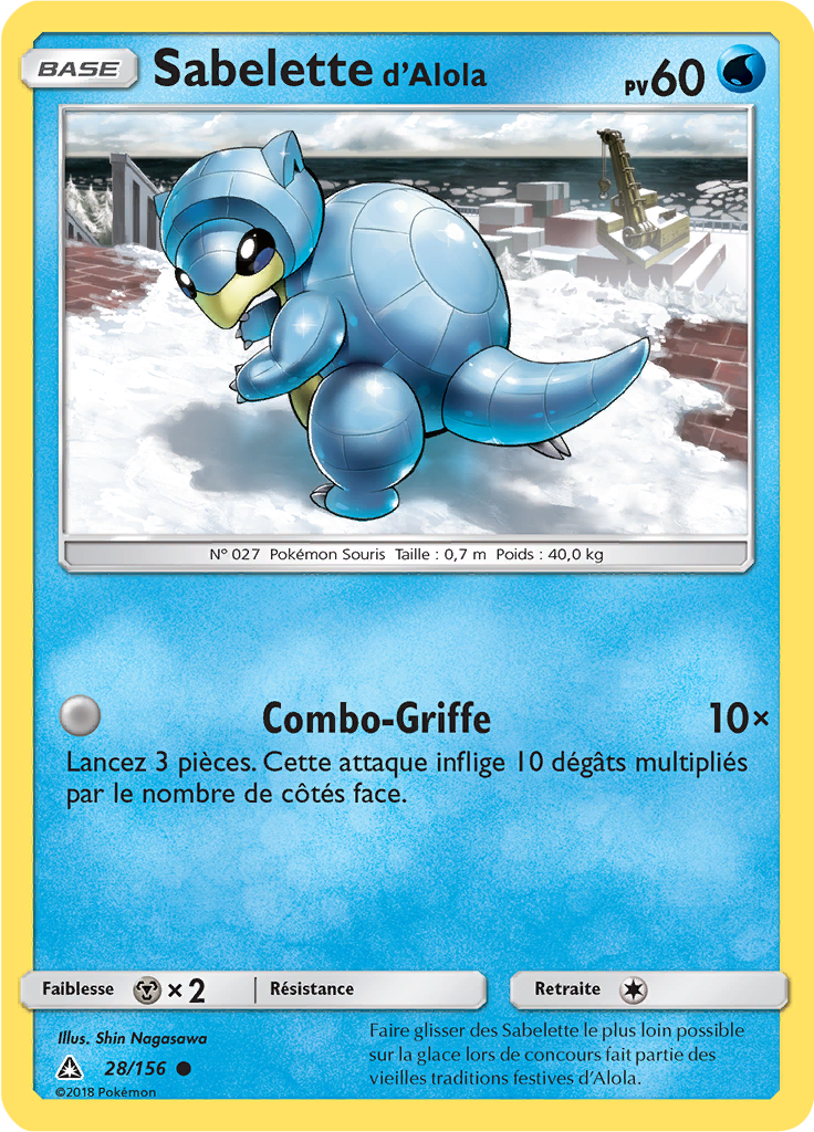 Sabelette d’Alola (Reverse Holo)