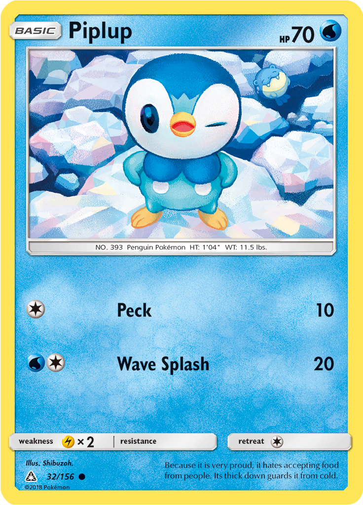 Piplup (Reverse Holo)