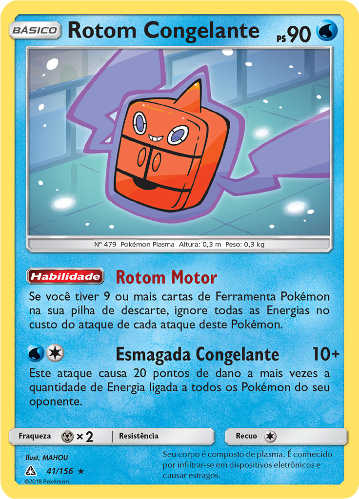 Rotom Congelante (Reverse Holo)