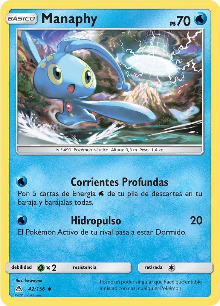 Manaphy (Reverse Holo)