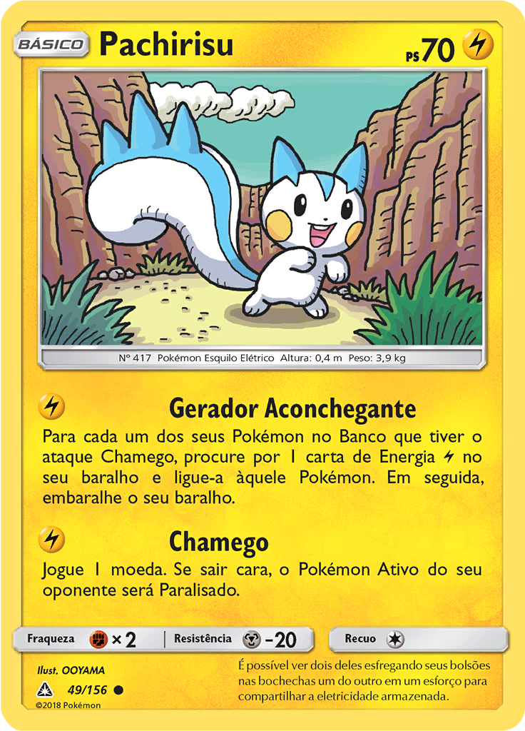 Pachirisu (Reverse Holo)