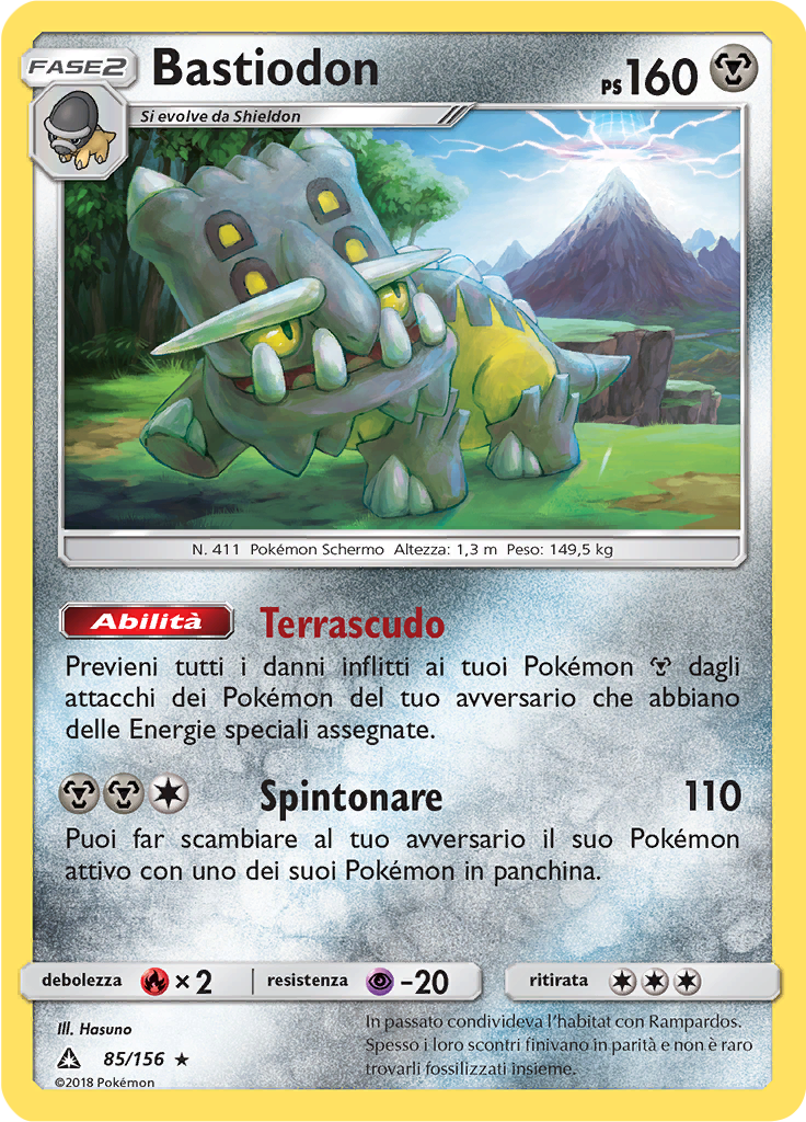 Bastiodon (Reverse Holo)