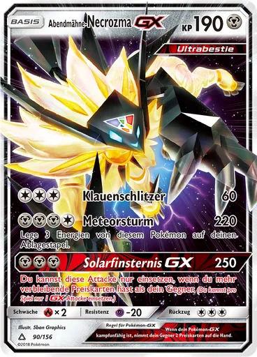Abendmähne-Necrozma GX