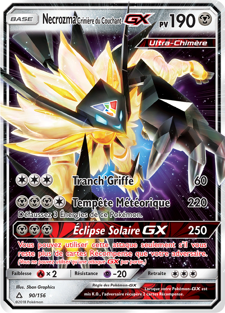 Necrozma Crinière du Couchant GX