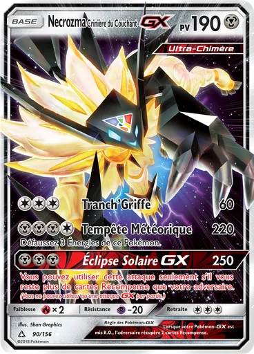 Necrozma Crinière du Couchant GX
