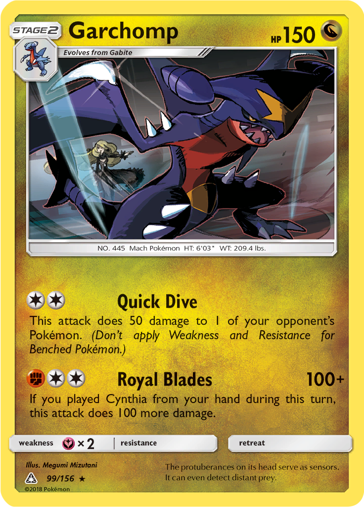Garchomp (Reverse Holo)
