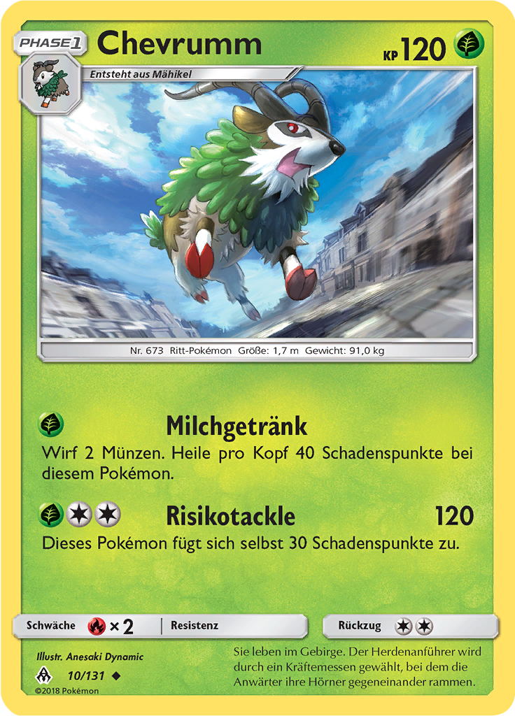 Chevrumm (Reverse Holo)