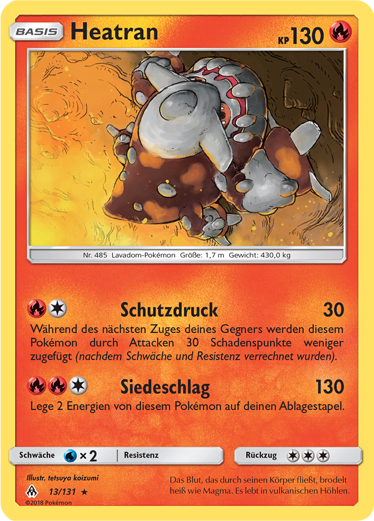 Heatran (Reverse Holo)