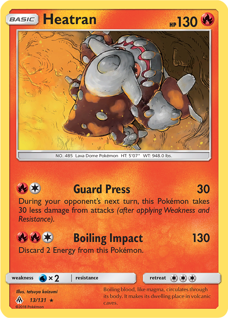 Heatran (Reverse Holo)