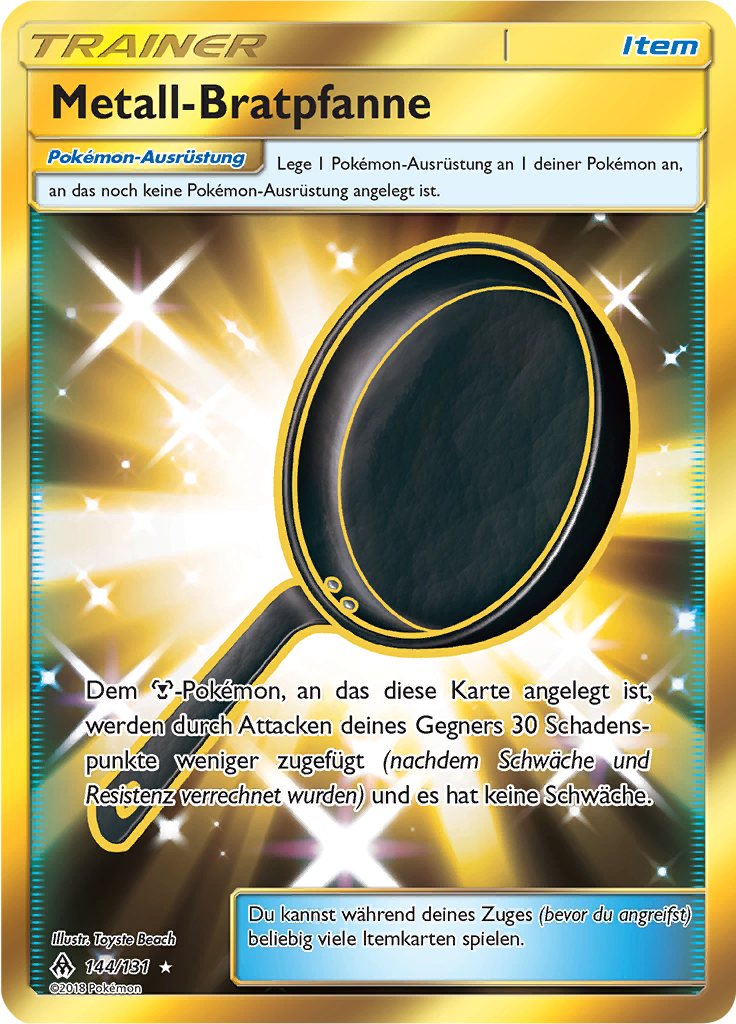 Metall-Bratpfanne