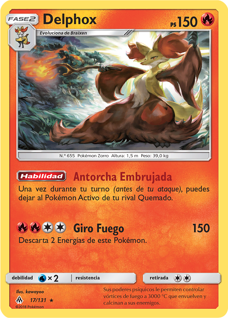 Delphox (Reverse Holo)