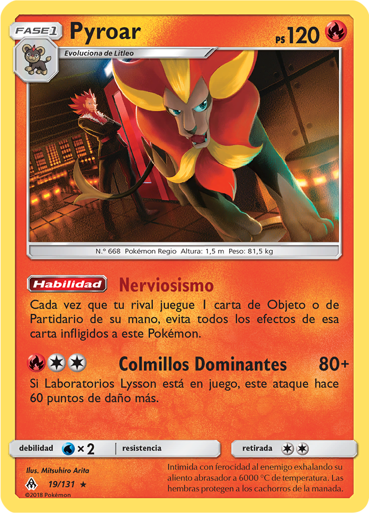 Pyroar (Reverse Holo)