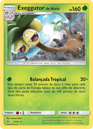 Exeggutor de Alola