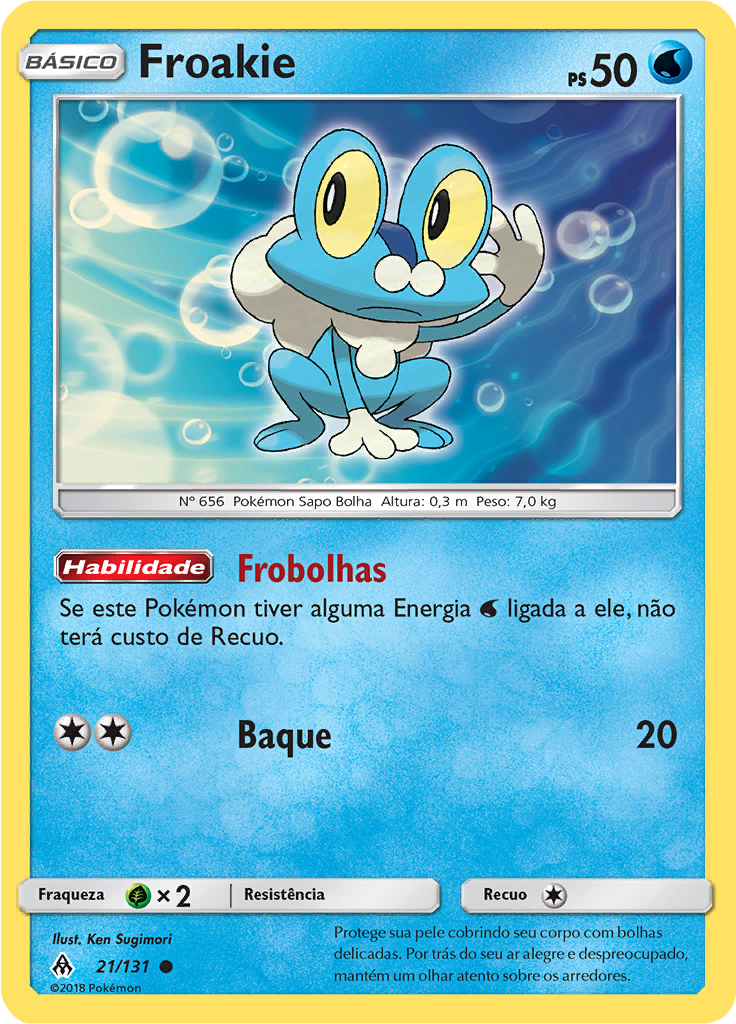 Froakie (Reverse Holo)