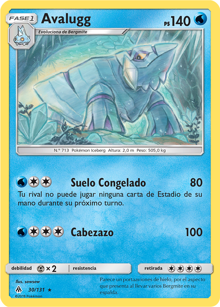 Avalugg (Reverse Holo)