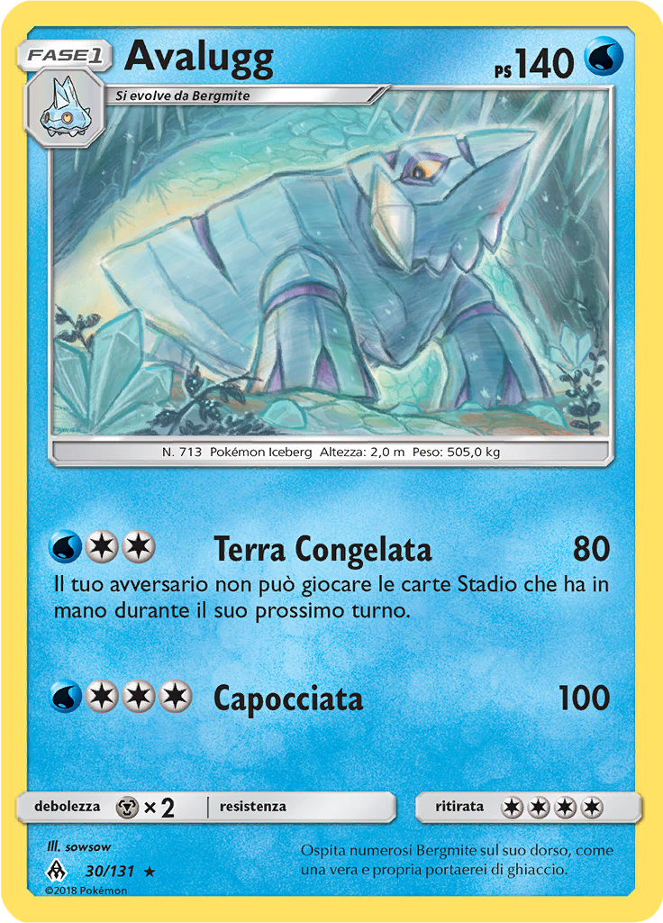 Avalugg (Reverse Holo)