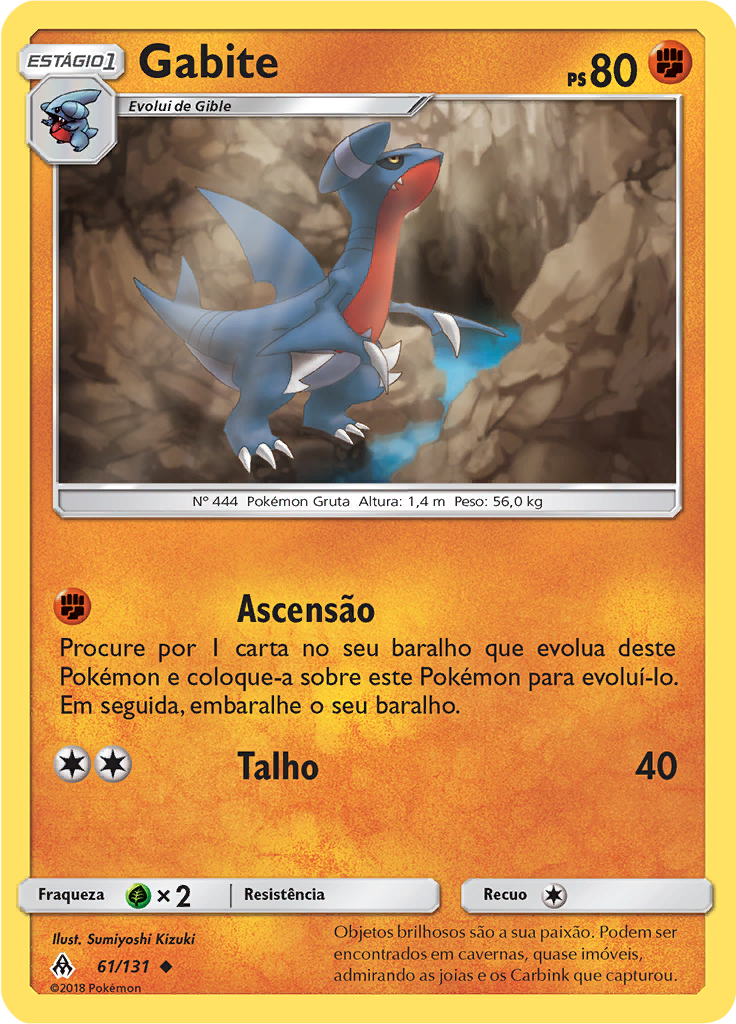 Gabite (Reverse Holo)