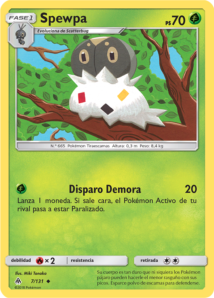 Spewpa (Reverse Holo)