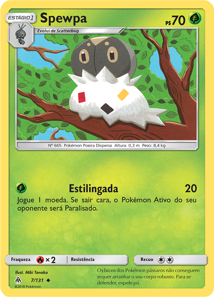 Spewpa (Reverse Holo)