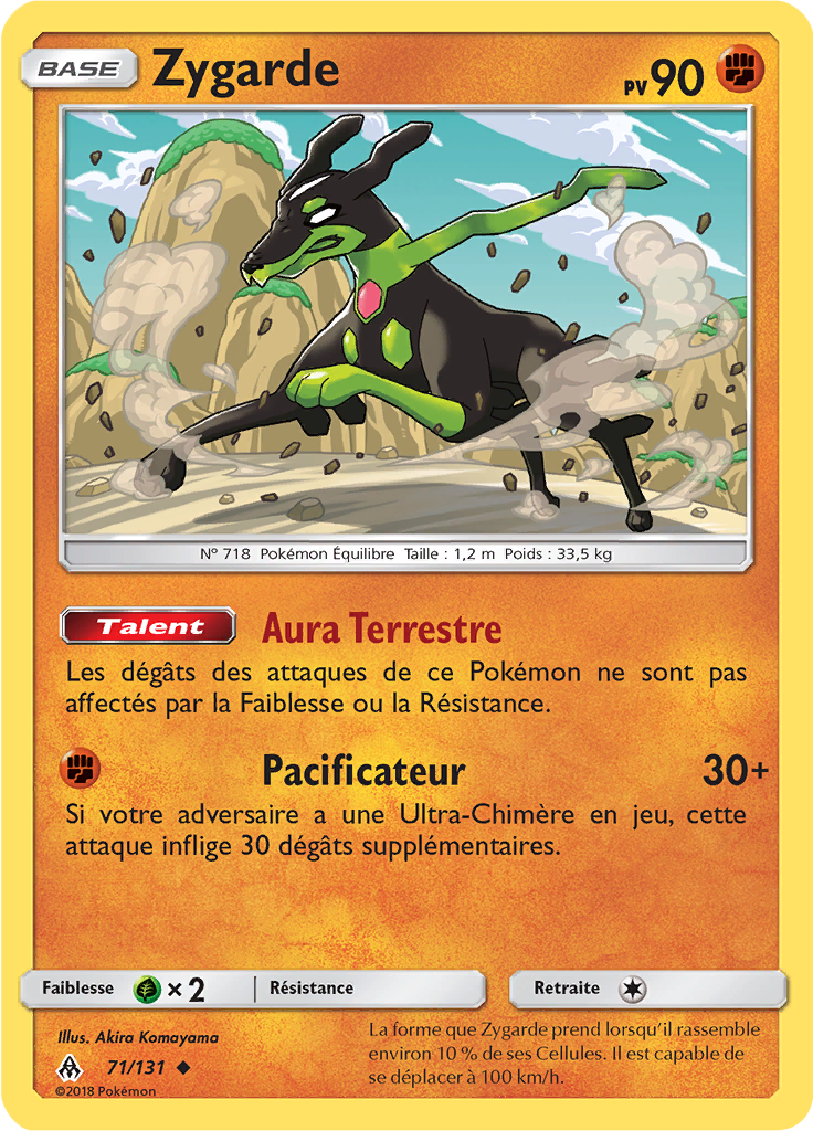 Zygarde (Reverse Holo)