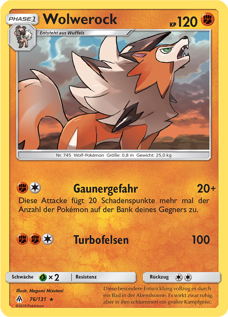 Wolwerock (Reverse Holo)