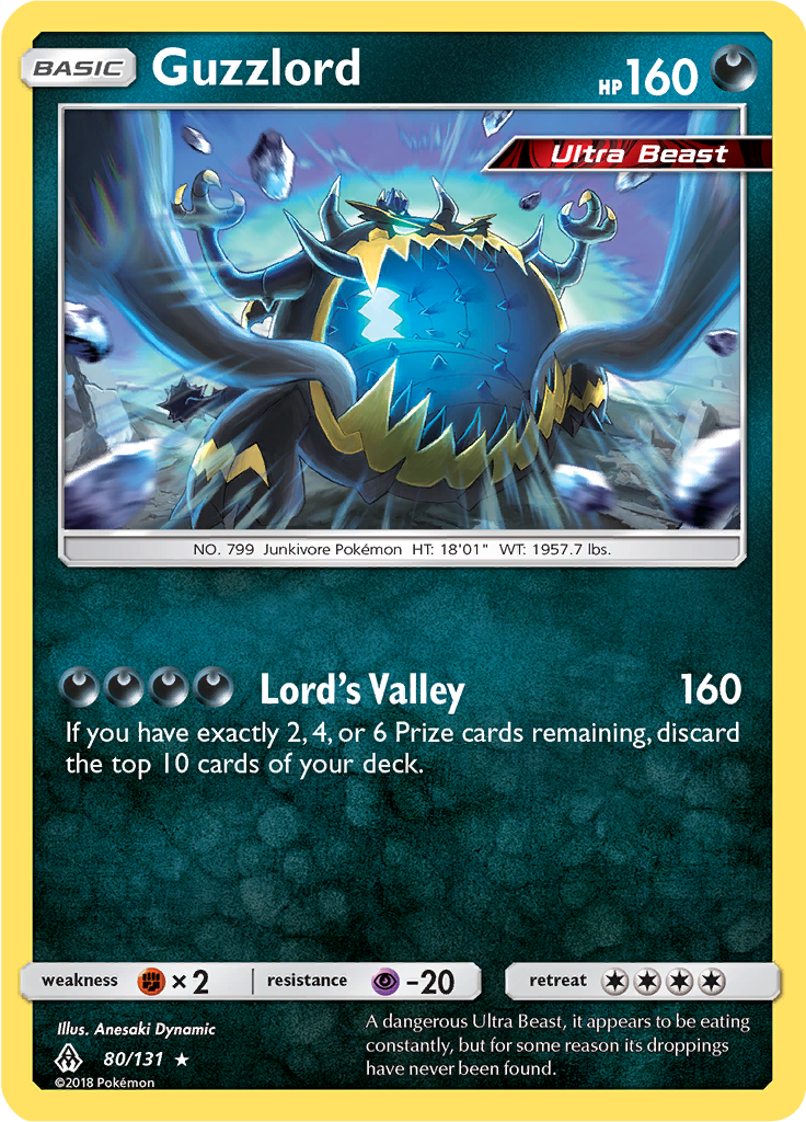 Guzzlord (Reverse Holo)