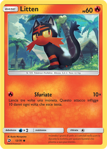 Litten (Reverse Holo)