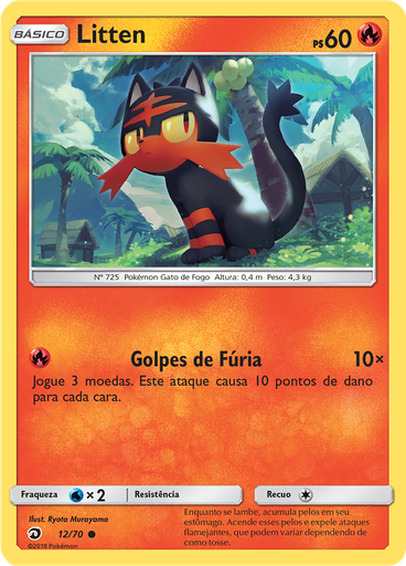 Litten (Reverse Holo)