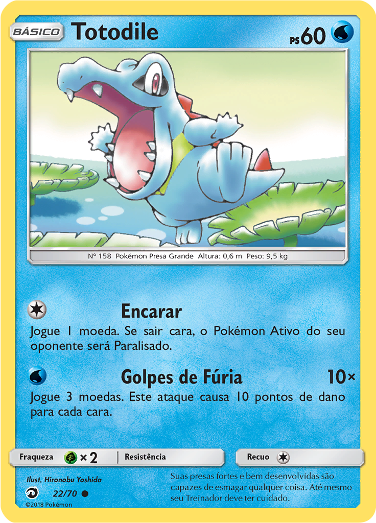 Totodile (Reverse Holo)