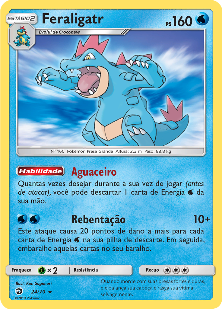 Feraligatr (Reverse Holo)