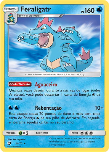 Feraligatr (Reverse Holo)