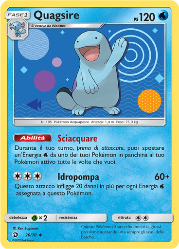 Quagsire (Reverse Holo)