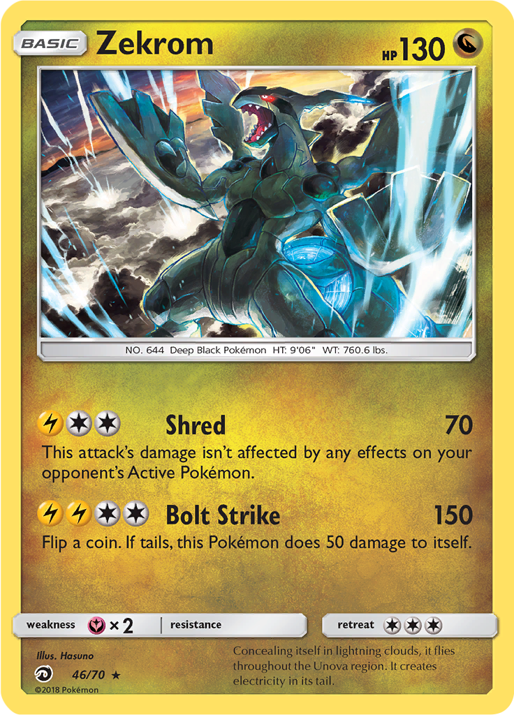 Zekrom (Reverse Holo)