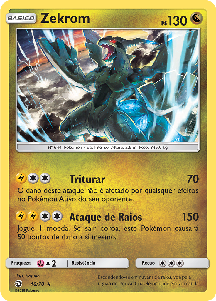 Zekrom (Reverse Holo)