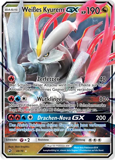 Weißes Kyurem GX