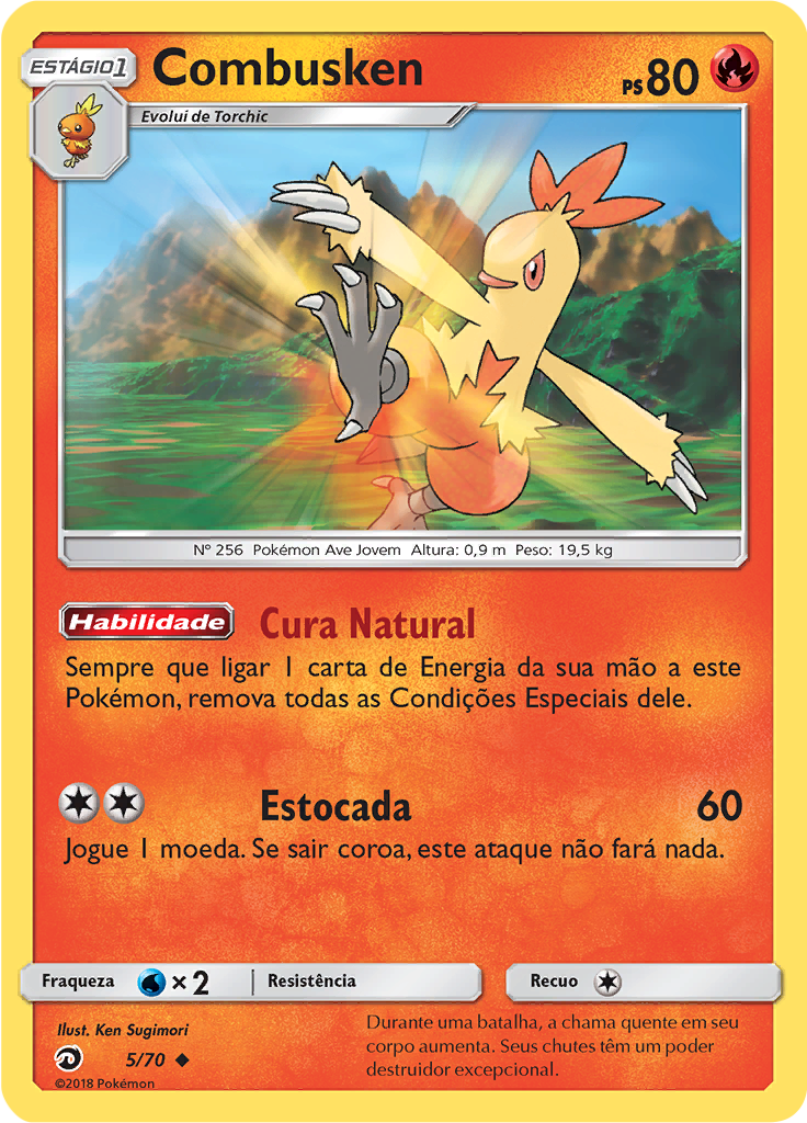 Combusken (Reverse Holo)