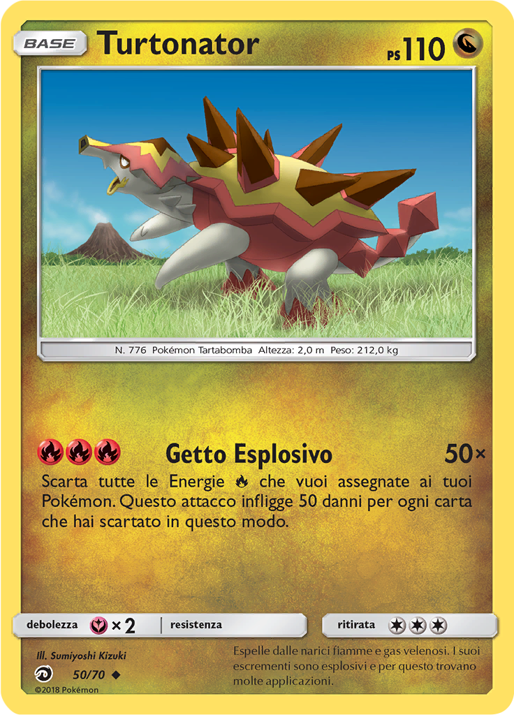 Turtonator (Reverse Holo)