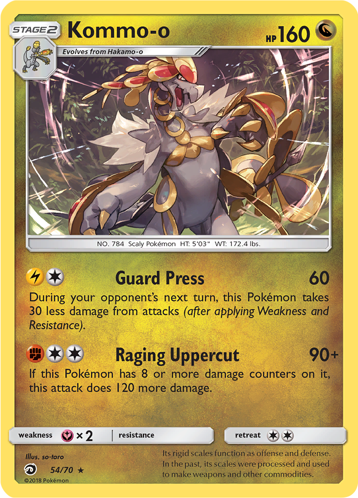 Kommo-o (Reverse Holo)