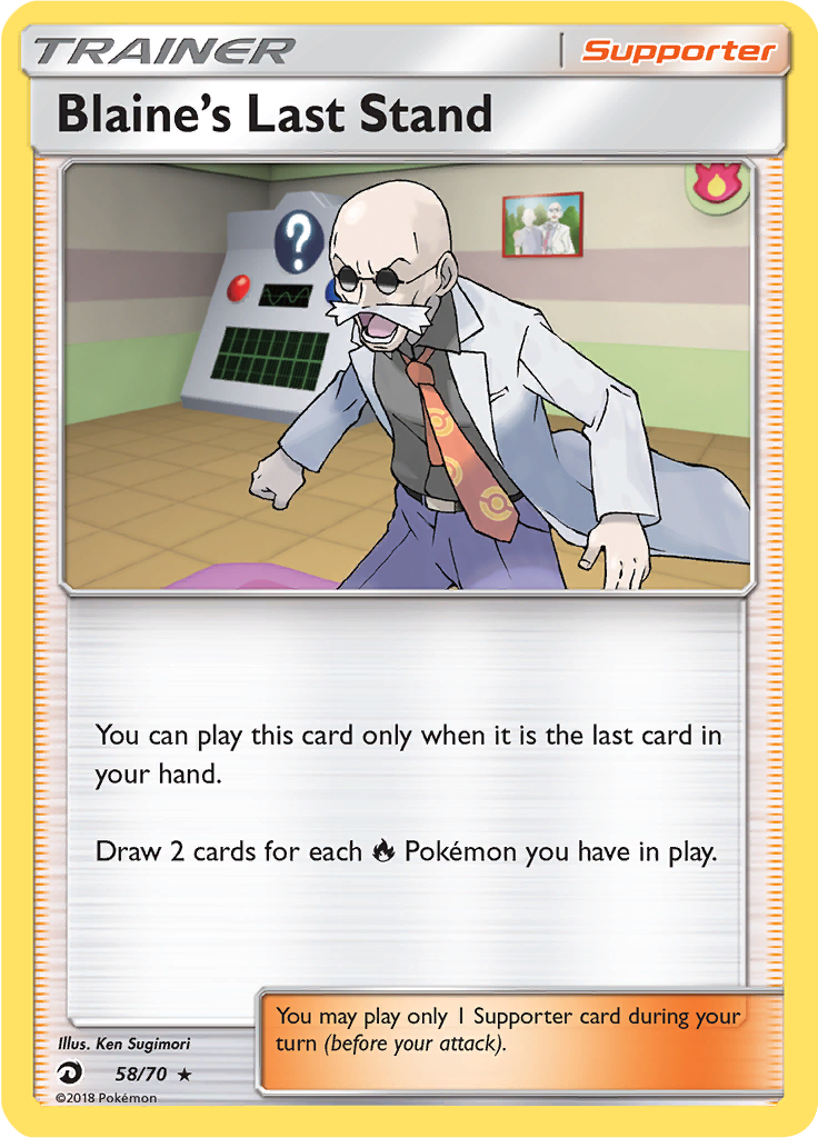 Blaine’s Last Stand (Reverse Holo)