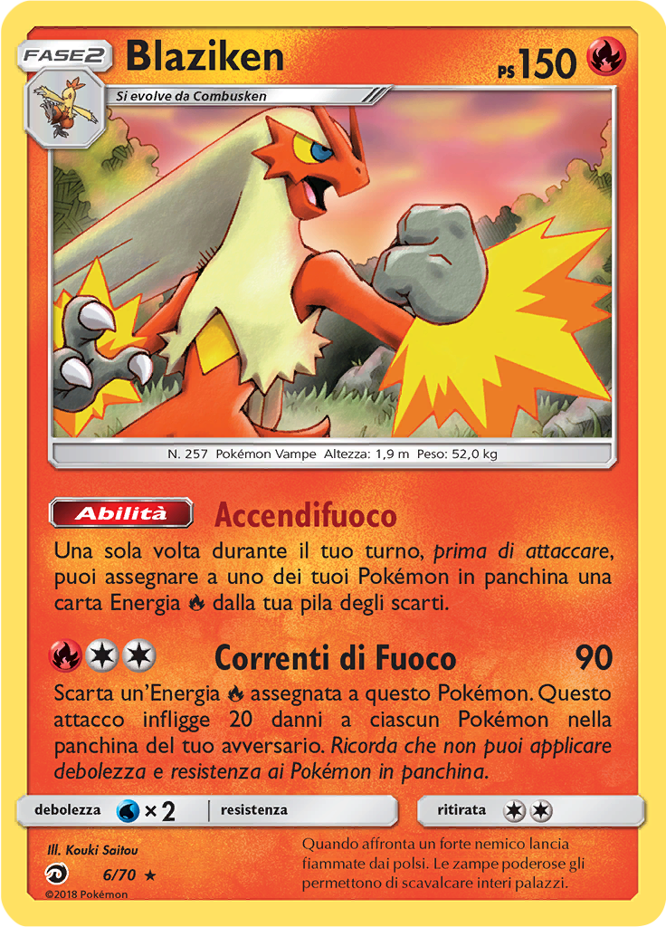 Blaziken (Reverse Holo)