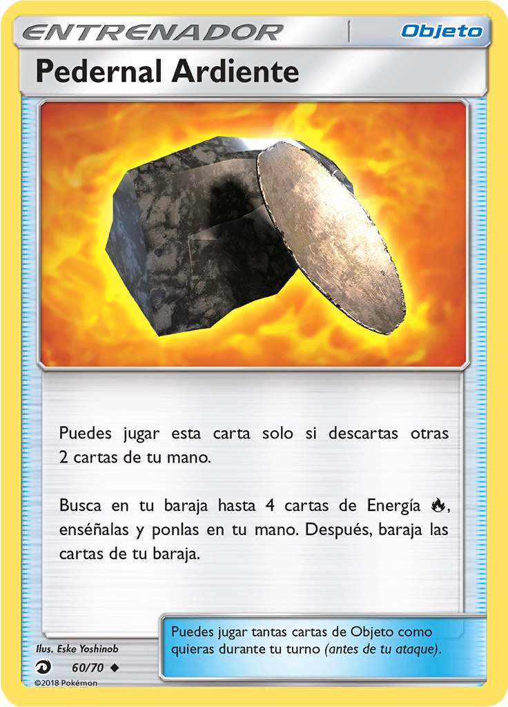 Pedernal Ardiente (Reverse Holo)
