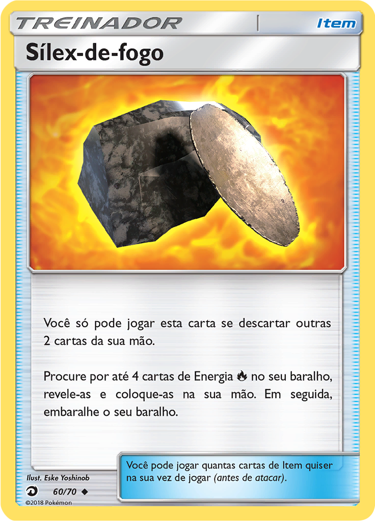 Sílex-de-fogo (Reverse Holo)