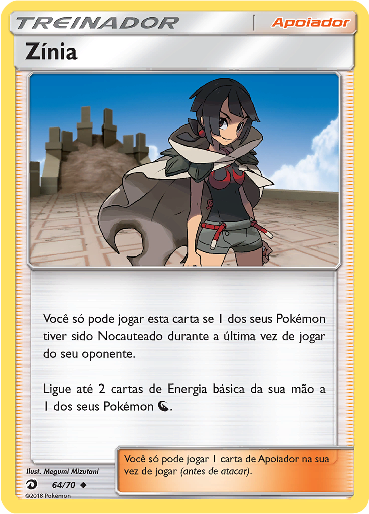 Zínia (Reverse Holo)
